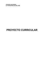 proyecto curricular