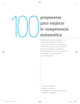 100 Propuestas para mejorar la competencia matemática