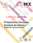 Programas Sociales Ciudad de México, Reglas de Operación 2014