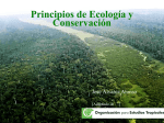 Principios de Ecología y Conversación
