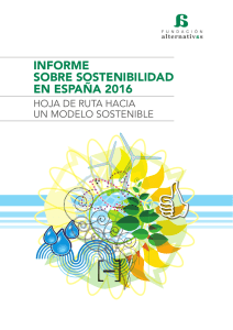informe sobre sostenibilidad en españa 2016