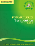 Formulario terapéutico 2010