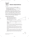 12.1 • Razones trigonométricas