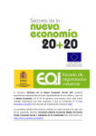 El proyecto Sectores de la Nueva Economía 20+20 EOI presenta