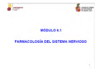 Módulo 6.1.- Farmacología del Sistema Nervioso.