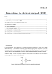 Tema 5 Transistores de efecto de campo I (JFET)