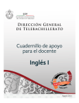 Inglés I - Secretaría de Educación de Veracruz