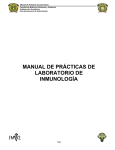MANUAL DE PRÁCTICAS DE LABORATORIO DE INMUNOLOGÍA