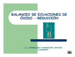 balanceo de ecuaciones de óxido - reducción