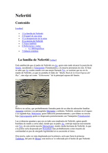 La familia de Nefertiti
