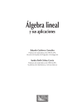 Álgebra lineal y sus aplicaciones