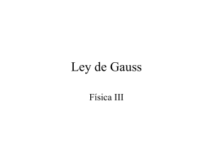 Ley de Gauss - fc