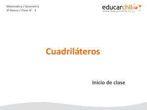 Cuadriláteros - Educar Chile