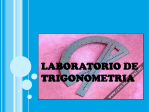 LABORATORIO DE TRIGONOMETRIA