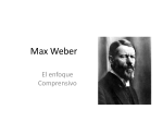 Max Weber - SOCIOLOGÍA 101 UNAH