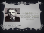 eDWARD L. Thorndike