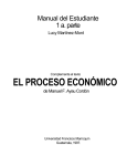 el proceso económico - Universidad Francisco Marroquín