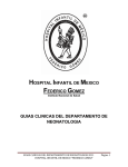 guia de mobimortalidad - Hospital Infantil de México Federico Gómez