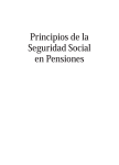 Principios de la Seguridad Social en Pensiones