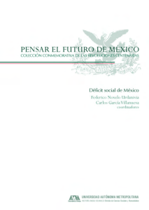 Déficit social de México - División de Ciencias Sociales y