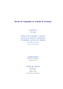 AÑO 2000 - Volumen 34 - Instituto de Economía y Finanzas