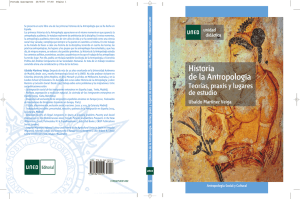historia de la antropología, teorías, praxis y lugares de estudio