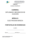 portafolio de evidencias electricidad básica